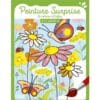 Peinture surprise Je colorie à l'infini - Le jardin. Avec 1 pinceau