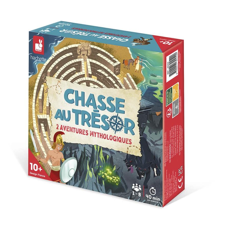 Chasse Au Trésor Mythologie - Jeu De Société Coopératif, 84 Énigmes À