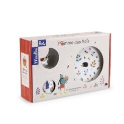Set vaisselle porcelaine Pomme des bois