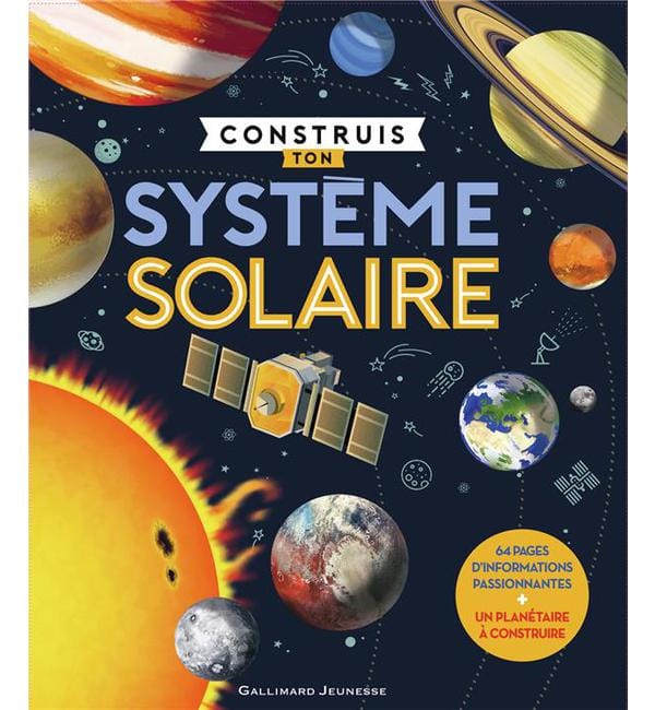 Construis ton système solaire - Avec 1 planétaire à construire