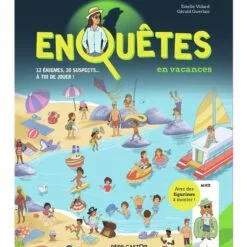 Enquêtes en vacances - 12 énigmes, 20 suspects... à toi de jouer !