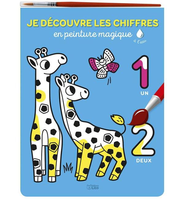 Je découvre les chiffres en peinture magique