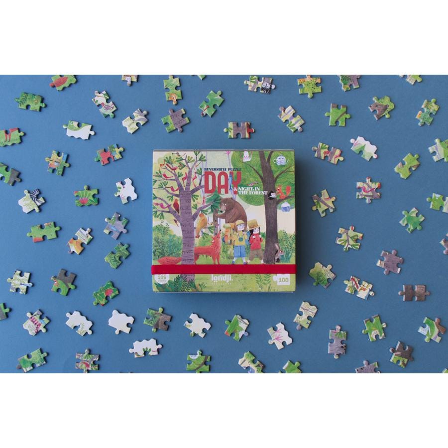 Pocket Puzzle - Night & Day in the Forest