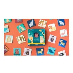 Wild animals memory game