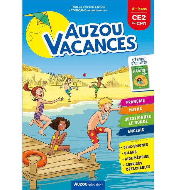 Auzou vacances du CE2 au CM1