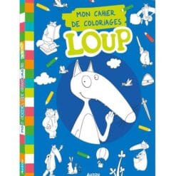 Cahier de coloriage Loup