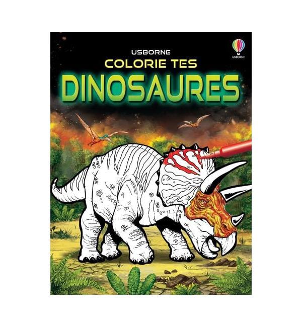 Colorie tes dinosaures