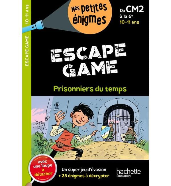 Escape game du CM2 à la 6e - Prisonniers du temps