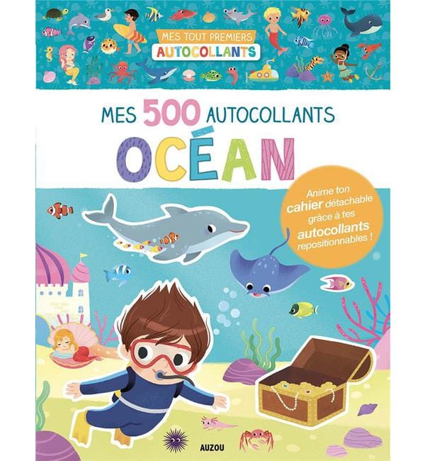 Mes 500 autocollants Océan