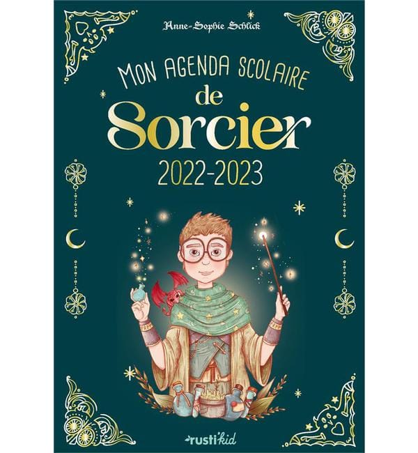 Mon agenda scolaire de sorcier