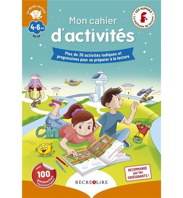 Mon cahier d'activités des Alphas "Déclic lecture"