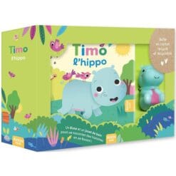 Timo l'hippo - Avec 1 jouet de bain