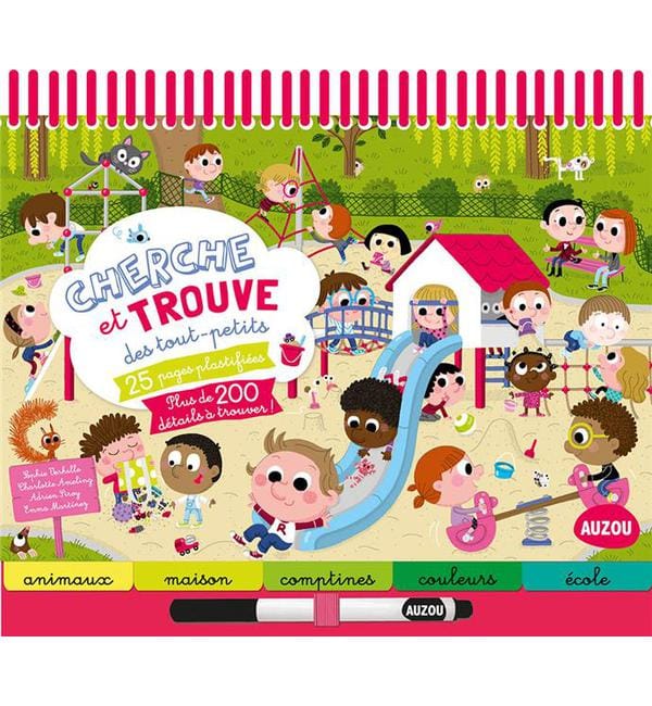 Cherche et trouve des tout-petits - Avec 1 feutre effaçable