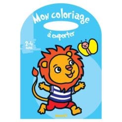 Mon coloriage à emporter Lion