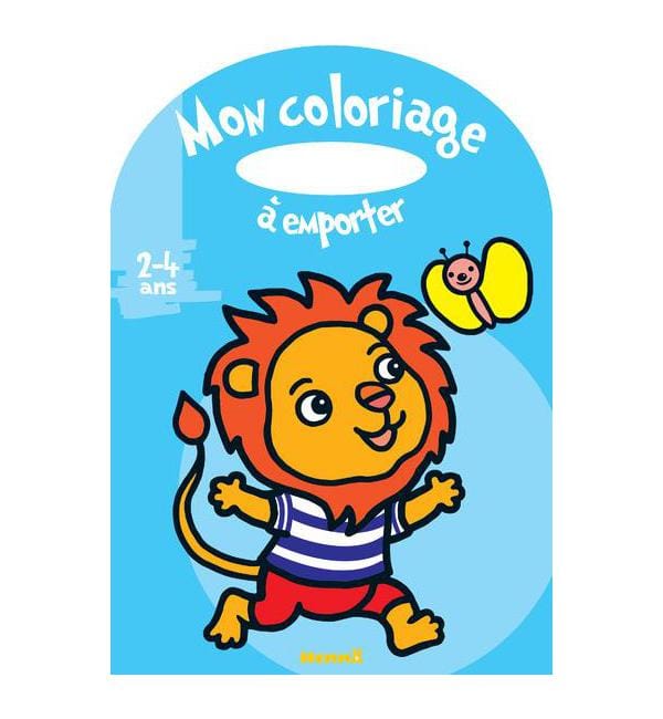 Mon coloriage à emporter Lion