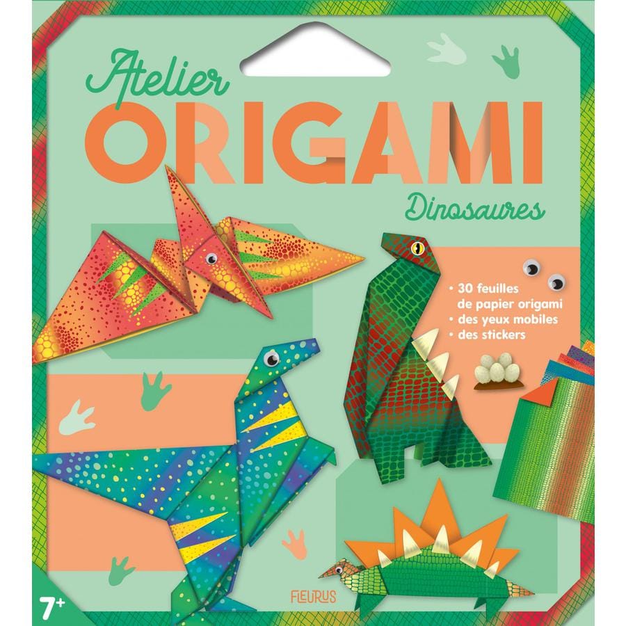 Atelier origami : dinosaures