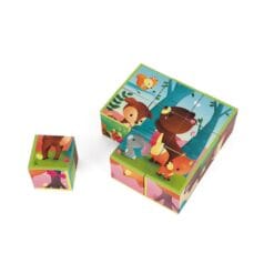 Kubkid - Animaux de la forêt - 9 cubes – Image 3