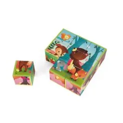 Kubkid - Animaux de la forêt - 9 cubes – Image 3