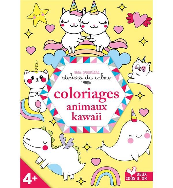 Coloriages animaux kawaï