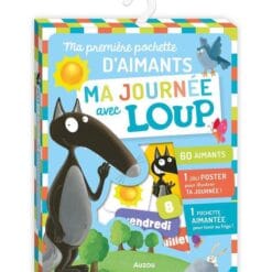 Ma pochette d'aimants Ma journée avec Loup