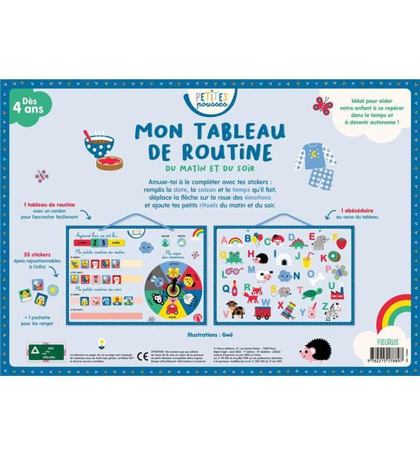 Mon tableau de routine
