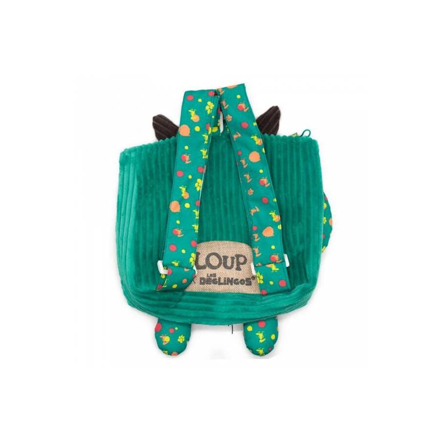 Sac à dos velours bébé Loup x Déglingos – Image 2