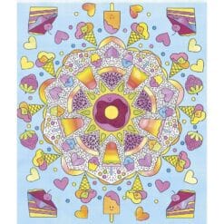 4 tableaux Peinture arc-en-ciel Mandala – Image 2