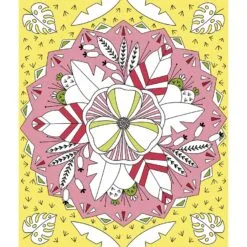 4 tableaux Peinture arc-en-ciel Mandala – Image 4