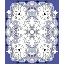 4 tableaux Peinture arc-en-ciel Mandala – Image 5