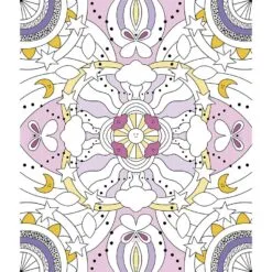 4 tableaux Peinture arc-en-ciel Mandala – Image 7