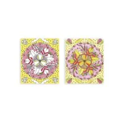 4 tableaux Peinture arc-en-ciel Mandala – Image 8