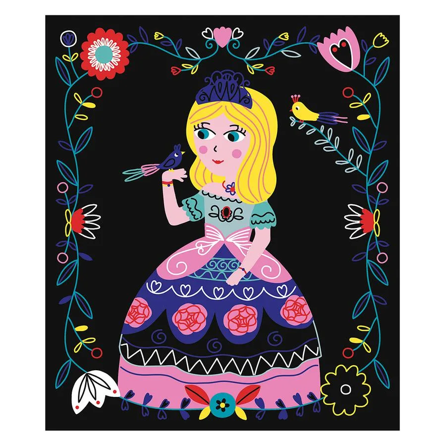 Scratch art Jolies princesses – Image 9