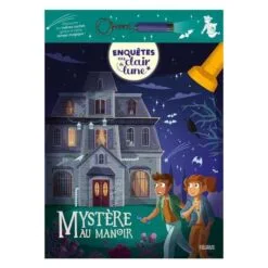 Enquêtes au clair de lune - Mystère au manoir - Avec une lampe magique incluse
