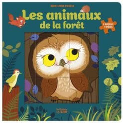 Les animaux de la foret - 5 puzzles 9 pièces