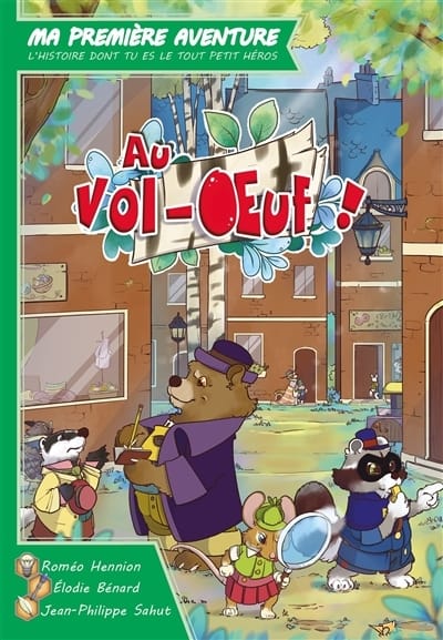 Ma 1ere aventure : au vol-oeuf - blackrock editions