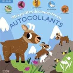 Mes petites découvertes en autocollants animaux montagne