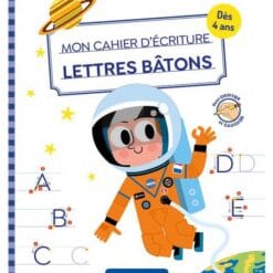 Mon cahier d'écriture Lettres bâtons Espace - Pour droitier et gaucher