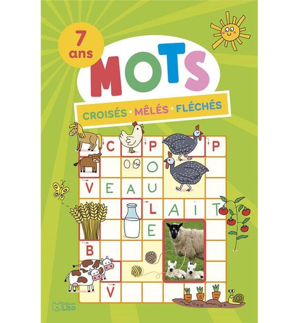Mots croisés, mêlés, fléchés