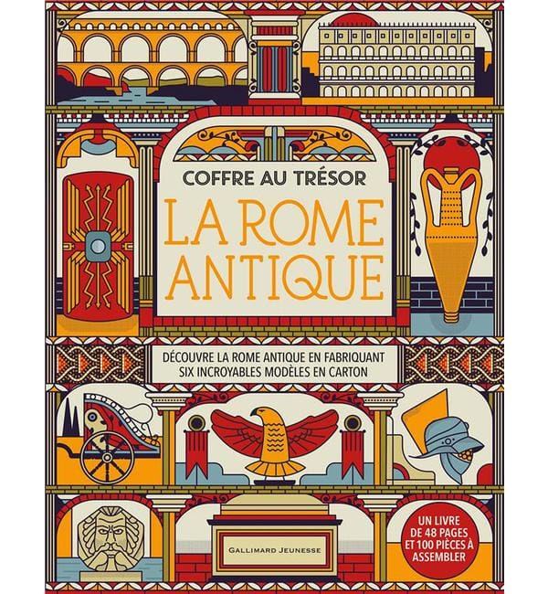 Coffre au trésor La Rome antique - Avec 100 pièces à assembler