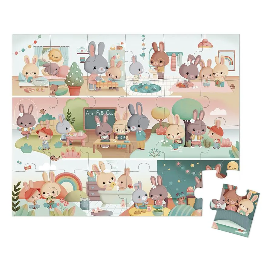Puzzle Une journée 24 pièces – Image 2