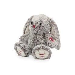 Peluche lapin gris Prestige Léo (24 cm) – Image 3