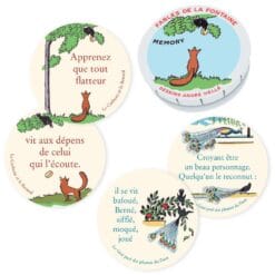 Jeu Mémory Fables de la Fontaine - En partenariat avec la BNF – Image 2