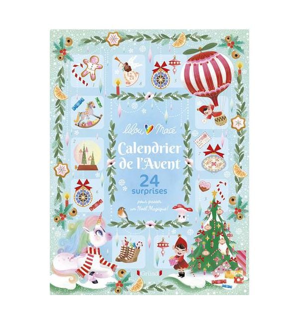 Calendrier de l'avent Lilou la licorne