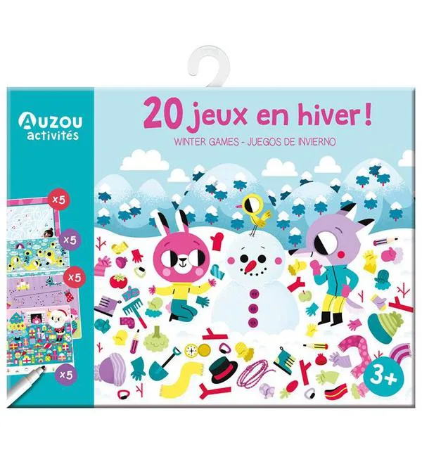 20 jeux en hiver !