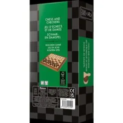 Jeu d'échecs et de dames pliable – Image 5