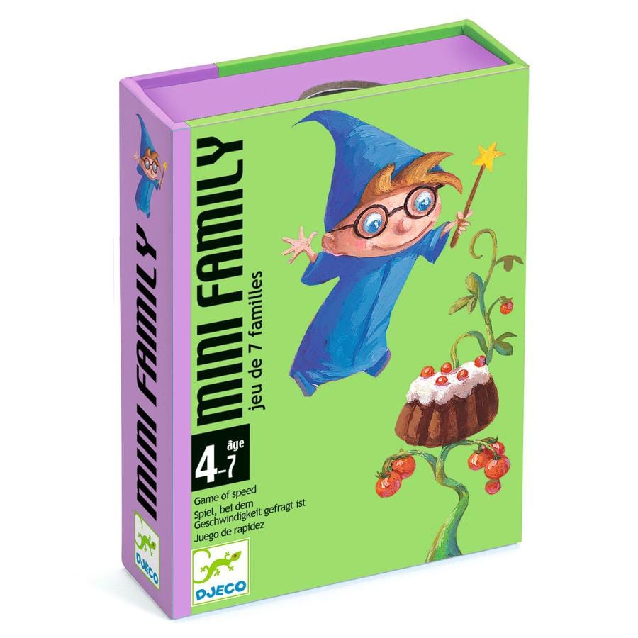 Jeu de 7 familles Mini family - Librairie jeunesse le Toucan Rêveur