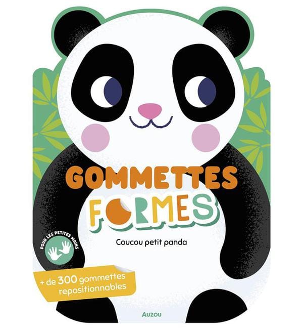 Coucou petit panda - Plus de 300 gommettes repositionnables