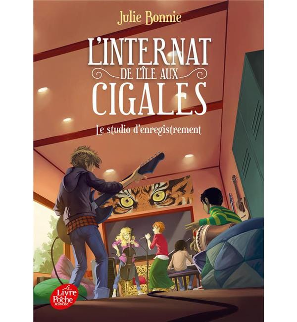 L'internat de l'île aux cigales Tome 3 - Le studio d'enregistrement