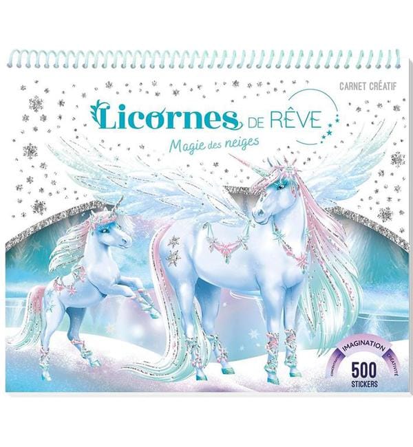 Licornes de rêve - Magie des neiges