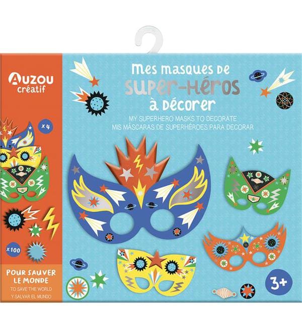 Mes masques de super-héros à décorer